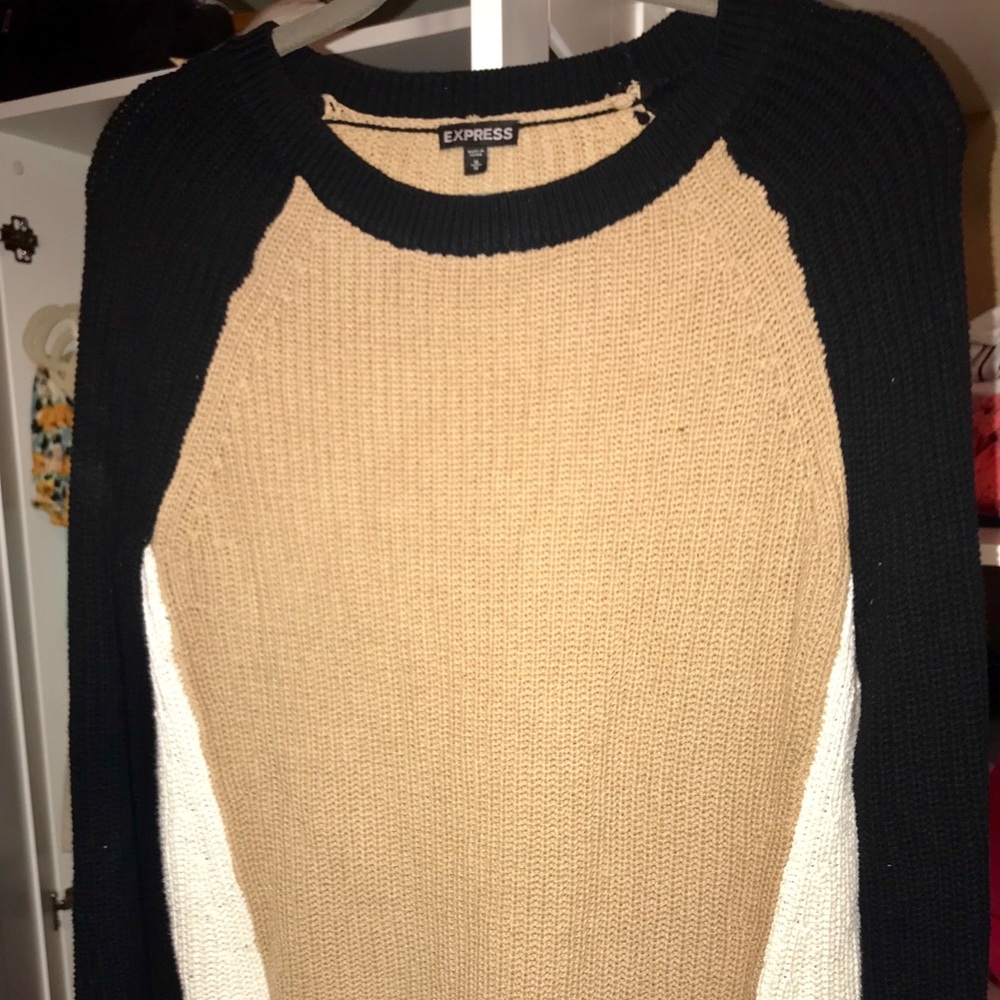 Geometric Express Sweater